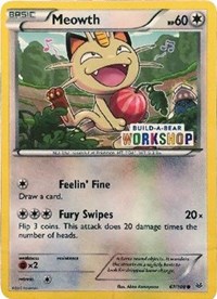 Meowth #67 Miscellaneous Cards & Products