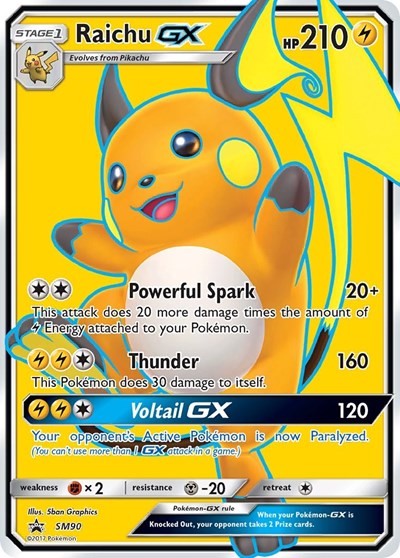 Raichu GX #SM90 SM Promos