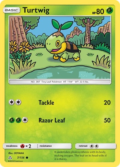 Turtwig #7 SM - Ultra Prism
