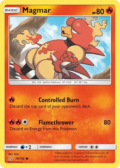 Magmar #18 SM - Ultra Prism