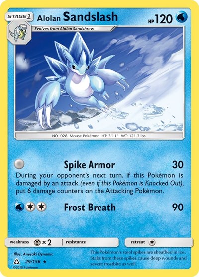 Alolan Sandslash #29 SM - Ultra Prism