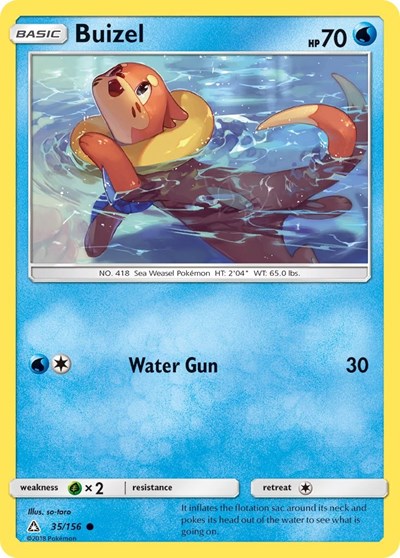Buizel #35 SM - Ultra Prism