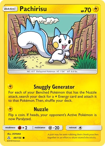 Pachirisu #49 SM - Ultra Prism