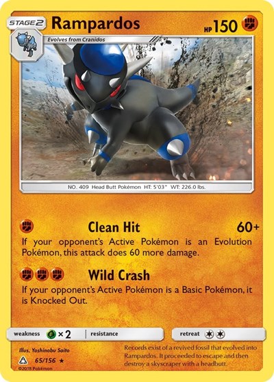 Rampardos #65 SM - Ultra Prism