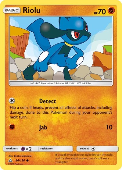 Riolu #66 SM - Ultra Prism