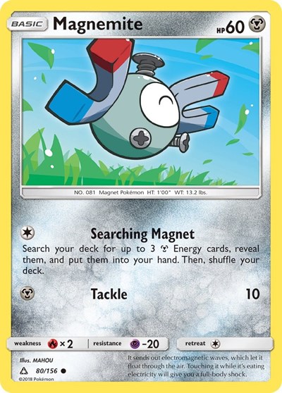 Magnemite #80 SM - Ultra Prism