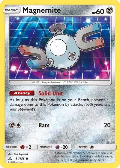 Magnemite #81 SM - Ultra Prism