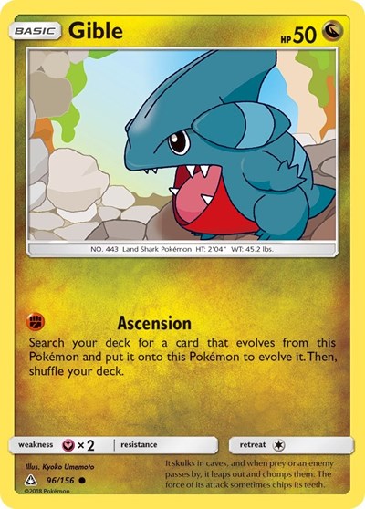 Gible #96 SM - Ultra Prism