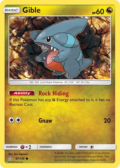 Gible #97 SM - Ultra Prism
