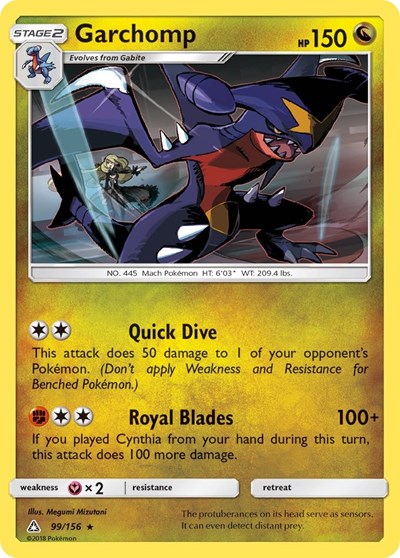 Garchomp #99 SM - Ultra Prism