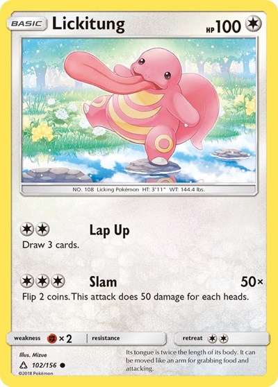 Lickitung #102 SM - Ultra Prism