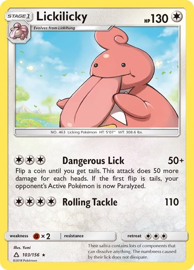 Lickilicky #103 SM - Ultra Prism