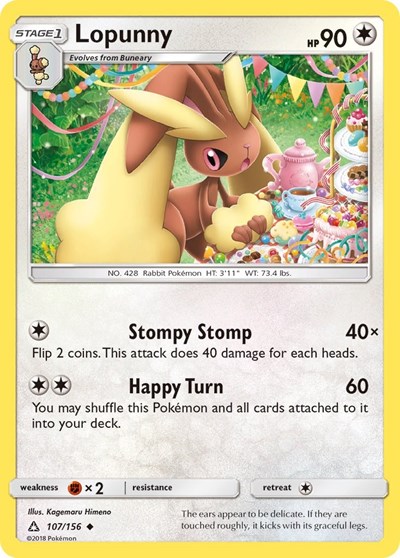 Lopunny #107 SM - Ultra Prism