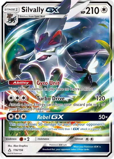 Silvally GX #116 SM - Ultra Prism