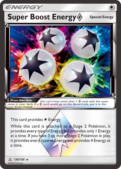 Super Boost Energy Prism Star #136 SM - Ultra Prism
