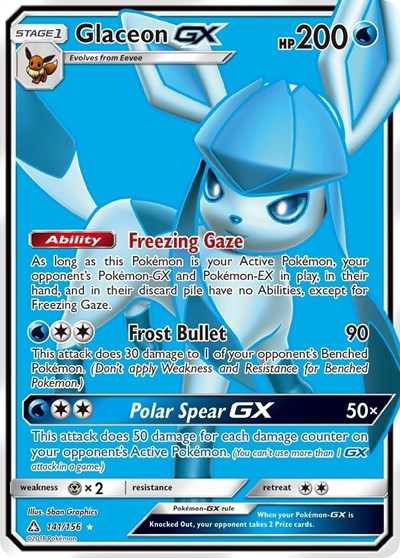 Glaceon GX #141 SM - Ultra Prism