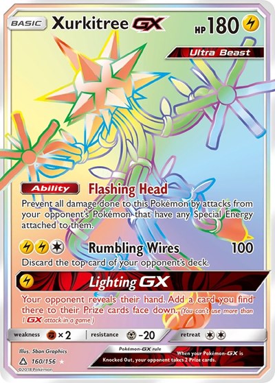 Xurkitree GX #160 SM - Ultra Prism