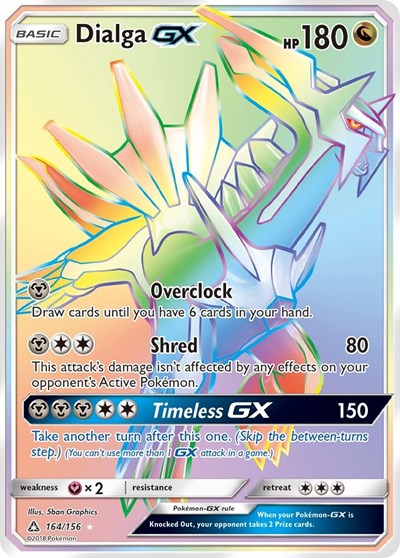 Dialga GX #164 SM - Ultra Prism