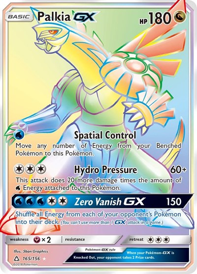 Palkia GX #165 SM - Ultra Prism