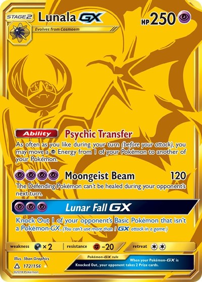 Lunala GX #172 SM - Ultra Prism