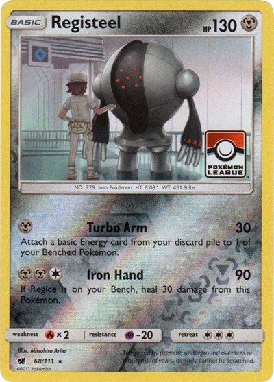 Registeel #68 League & Championship Cards