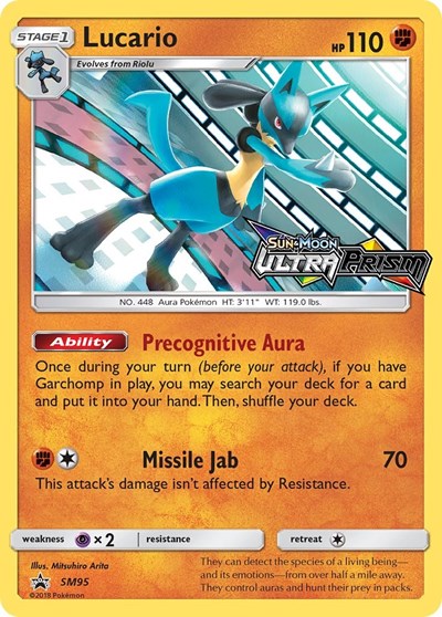 Lucario - SM95 SM Promos #SM95