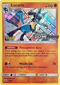 Lucario - SM95 (Prerelease) [Staff] #SM95 SM Promos