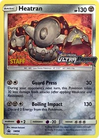 Heatran - SM96 (Prerelease) [Staff] #SM96 SM Promos