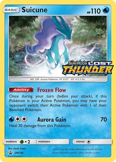 Suicune - SM149 SM Promos #SM149