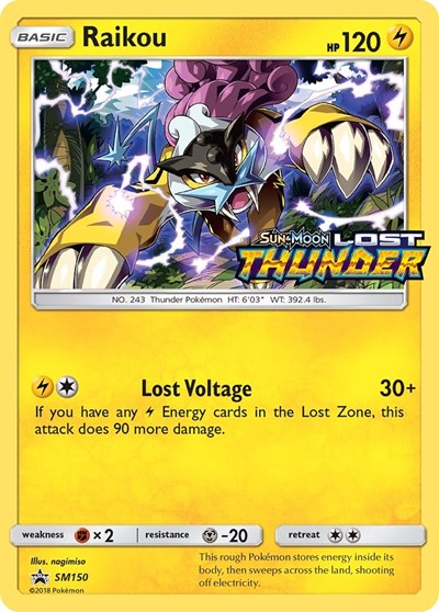 Raikou - SM150 SM Promos #SM150
