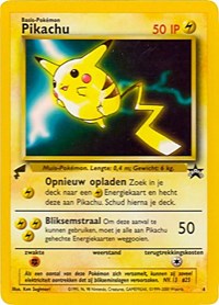 Pikachu #4 Pikachu World Collection Promos