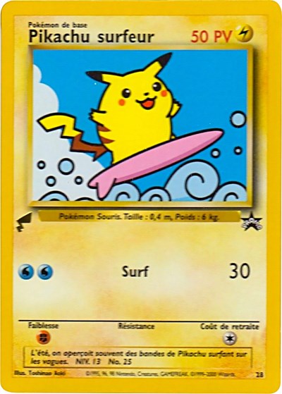 Pikachu #28 Pikachu World Collection Promos