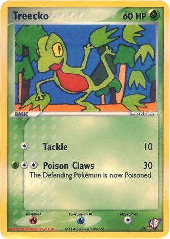 Treecko #1 Kids WB Promos