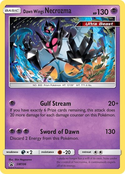 Dawn Wings Necrozma #SM106 SM Promos