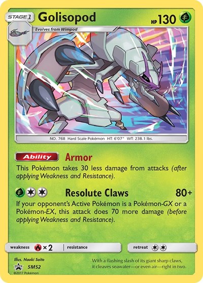 Golisopod #SM52 SM Promos