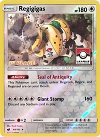 Regigigas (League Challenge) [1st Place] #84 League & Championship Cards