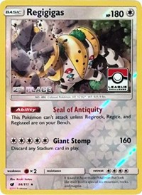 Regigigas (League Challenge) [2nd Place] #84 League & Championship Cards