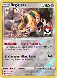 Regigigas (League Challenge) [3rd Place] #84 League & Championship Cards