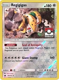 Regigigas (League Challenge) [4th Place] #84 League & Championship Cards
