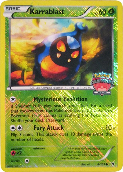 Karrablast #8 League & Championship Cards