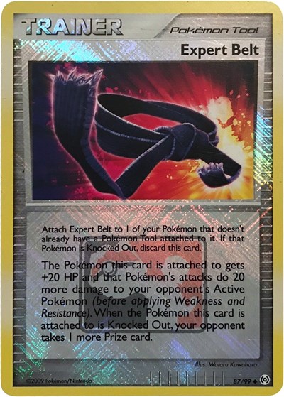 Expert Belt #87 League & Championship Cards