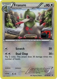 Fraxure #87 League & Championship Cards