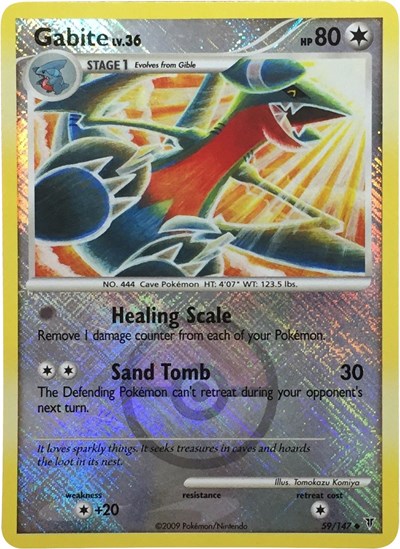Gabite #59 League & Championship Cards