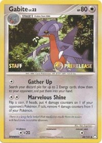 Gabite (Prerelease) [Staff] #48 Diamond and Pearl Promos
