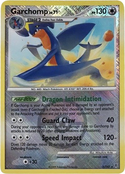 Garchomp #5 League & Championship Cards
