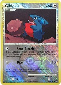 Gible #106 League & Championship Cards
