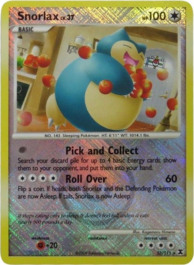 Snorlax #33 League & Championship Cards
