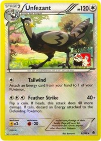 Unfezant #82 League & Championship Cards