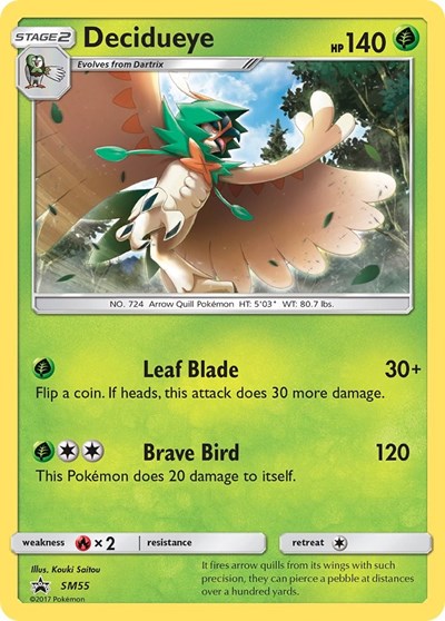 Decidueye #SM55 SM Promos