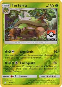 Torterra #9 League & Championship Cards
